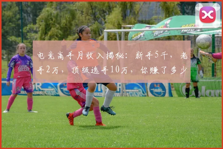 电竞高手月收入揭秘：新手5千，老手2万，顶级选手10万，你赚了多少
